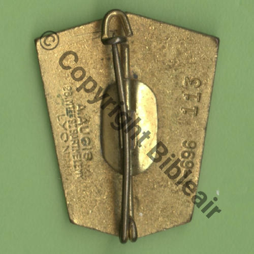 A0696 13e.ECTT TOUT.TEMPS 1956-63 LAHR COLMAR A0696  A.AUGIS ST.BARTH LYON 3Li Bol fenetre allonge Dos lisse irreg No113 Src.Y.GENTY 272Eur(x5) 